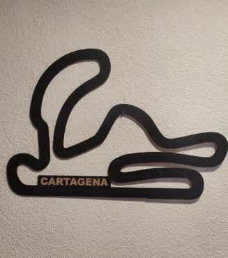 Circuitos de motos en madera