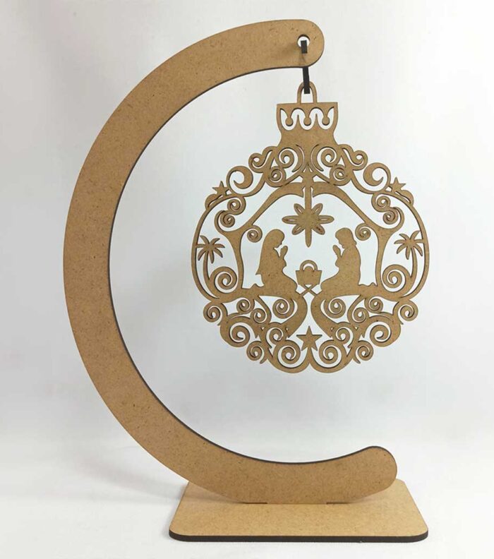 arco-belen Nacimiento colgante de Navidad