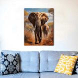 lienzo arte africano