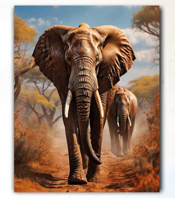 lienzo-elefante-africano-detalle
