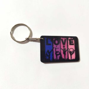 llaveros gimnasia rítmica LOVE