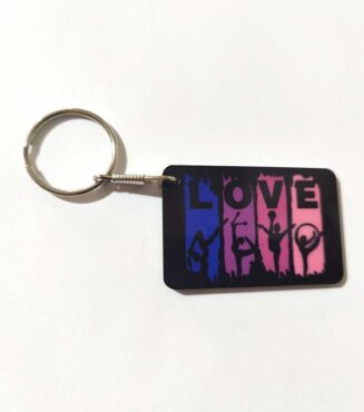 llaveros gimnasia rítmica LOVE