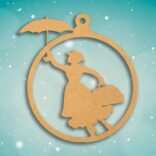 Adorno de navidad Mary Poppins