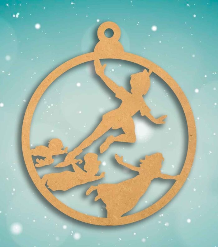 Esfera-navideña--Peter-Pan Adorno de navidad Peter Pan