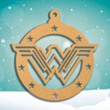 Adorno de navidad Superwoman