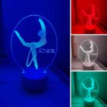 Lámpara LED gimnasia rítmica