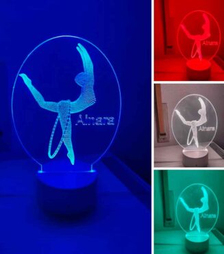 Lámpara LED gimnasia rítmica