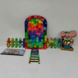 puerta ratón perez multicolor