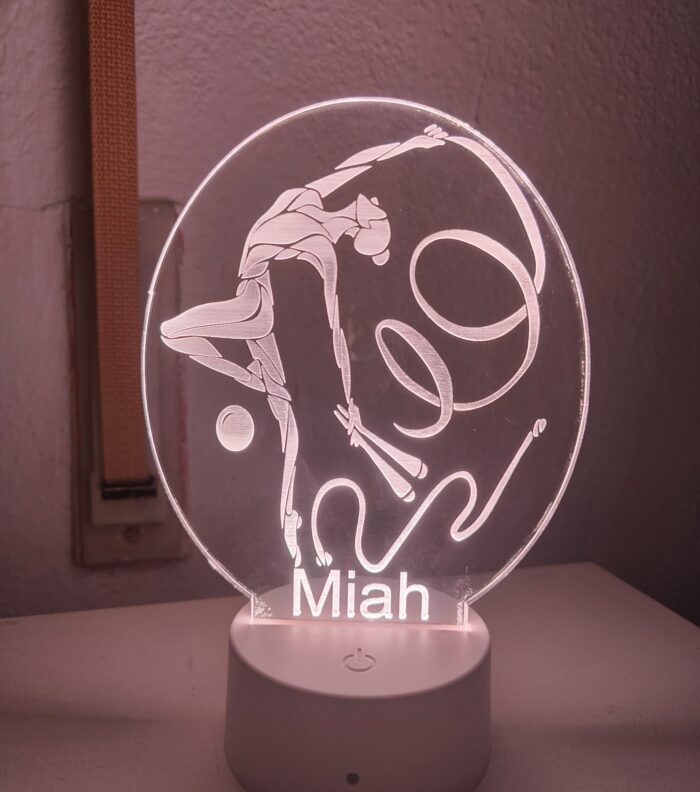 Lámpara LED gimnasia rítmica