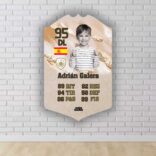 Carta fifa personalizada