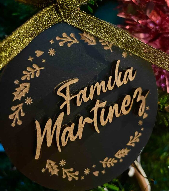 Bola de Navidad Familia