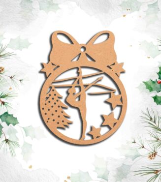 Esfera navidad gimnasia rítmica