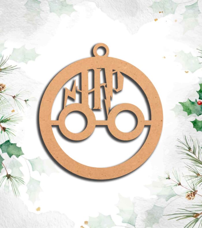 Esfera navidad harry Potter