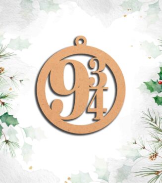 Esfera navidad harry Potter