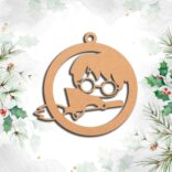 Esfera navidad Harry Potter