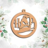 Esfera navidad harry Potter