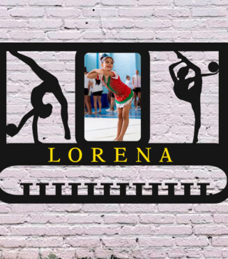 Medallero de Gimnasia Rítmica personalizado con marco