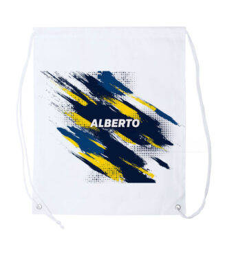 mochila personalizable de cuerdas poliester
