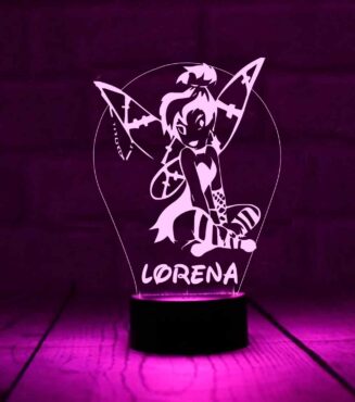 Lámpara LED campanilla gótica