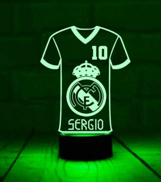 Lámpara personalizada camiseta