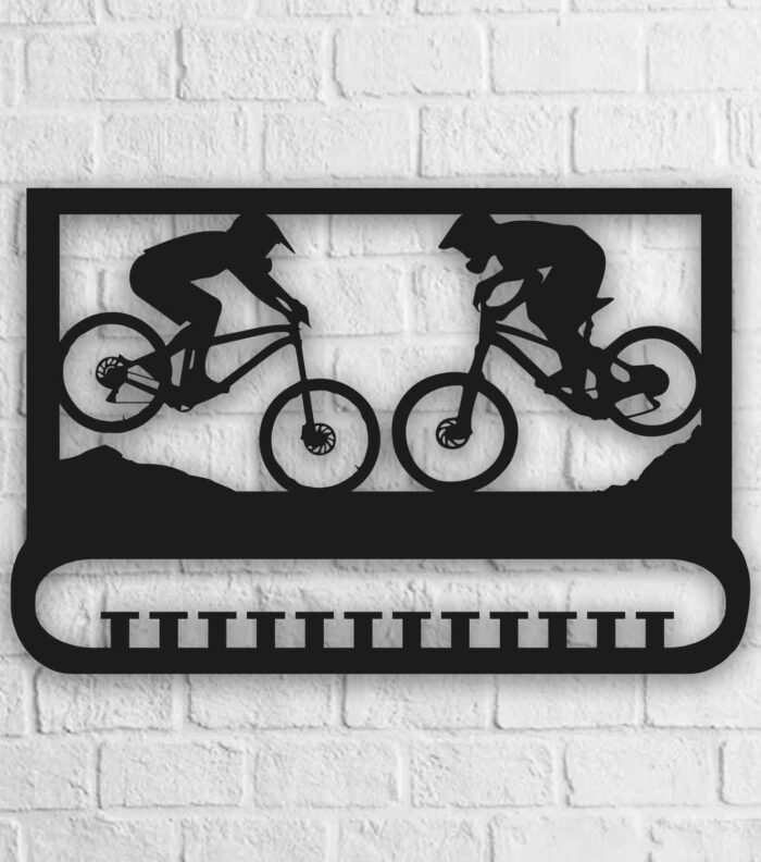 Medallero personalizado bici