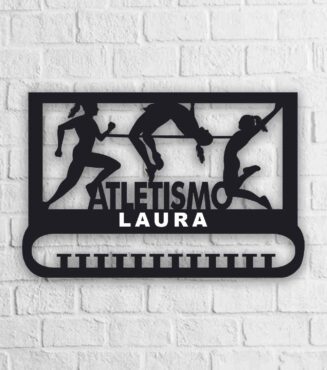Medallero personalizado atletismo chica