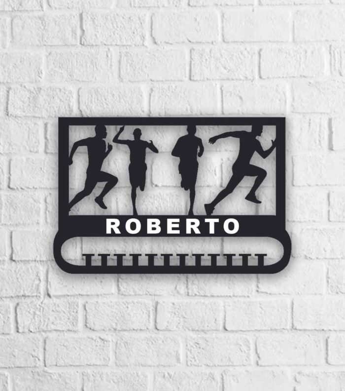 Medallero personalizado atletismo