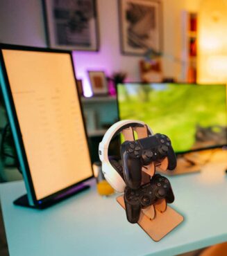 Soporte de Controladores y Auriculares Gamer