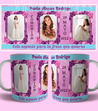 Taza personalizada comunión