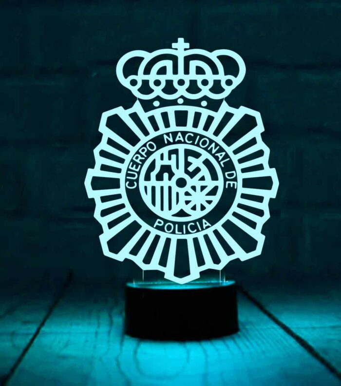 lámpara-CNP Lámpara cuerpos policiales CNP