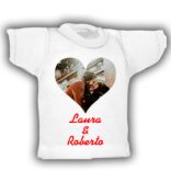 Mini camiseta Personalizada San Valentín