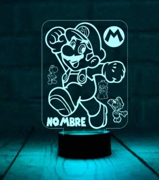 Lámpara Mario Bros