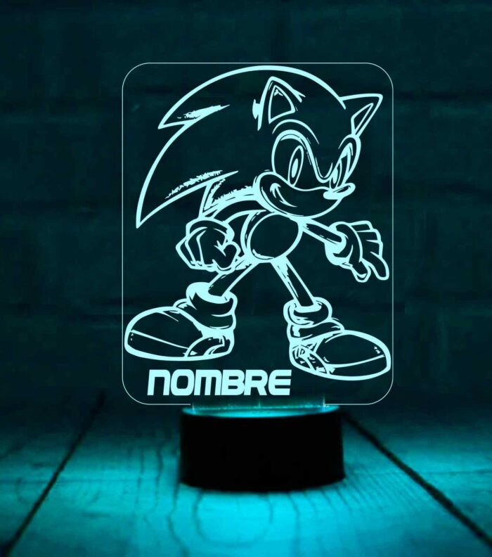 Lámpara-Sonic Lámpara personalizada Sonic