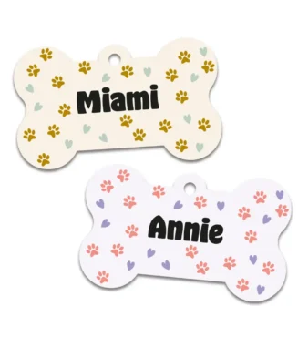 chapa identificativa perro