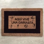 felpudo personalizado gimnastas