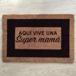 felpudo personalizado super papa