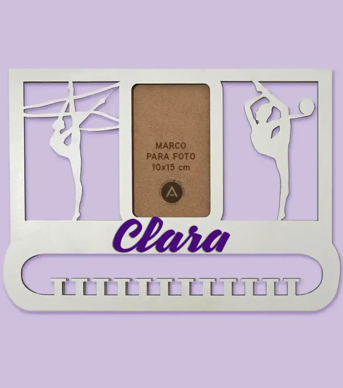 medallero-1foto-kandala1 Medallero de Gimnasia Rítmica personalizado con marco