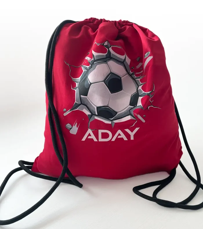 mochila de cuerdas con bolsillo interior