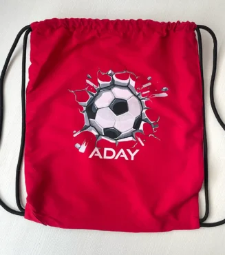 mochila de cuerdas con bolsillo interior