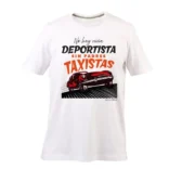 camiseta 'no hay niño deportista sin padre taxista'