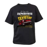 camiseta 'no hay niño deportista sin padre taxista'