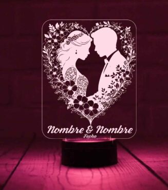 lámpara-personalizada-boda-corazon-flores
