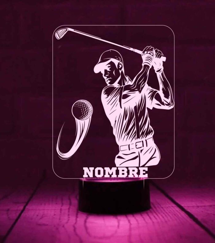 lámpara-personalizada-golf lámpara-personalizada-golf
