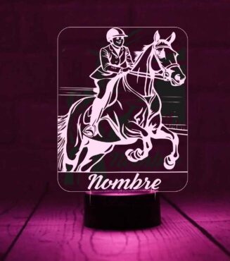 lámpara-personalizada-hípica