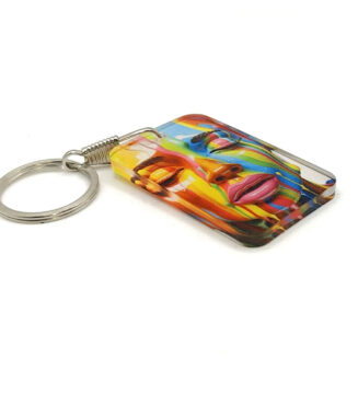 llavero para sublimar metacrilato transparente kandala