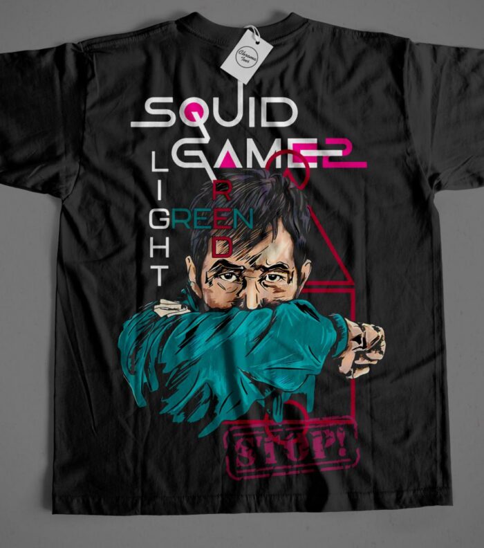 Camiseta-Juego-del-calamar-light-green