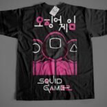 Camiseta-Juego-del-calamar-máscaras