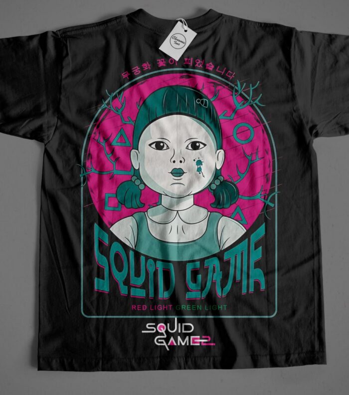 Camiseta-Juego-del-calamar-muñeca