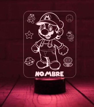Lámpara-personalizada-Mario-Bros